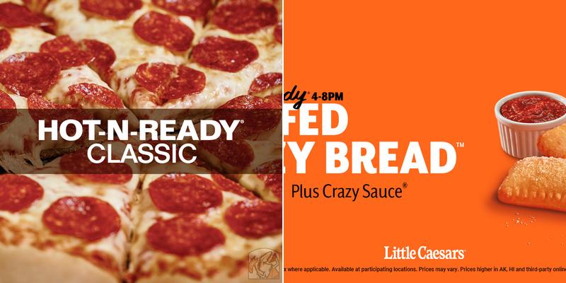 Little Caesars Pizza Menu