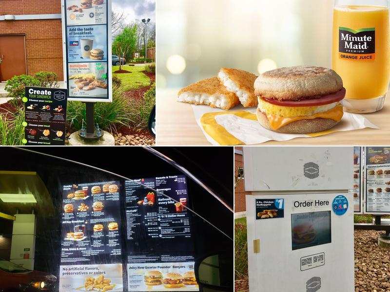 McDonald's Menu