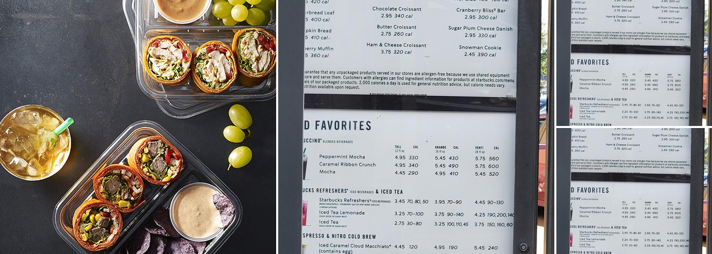 Starbucks Menu