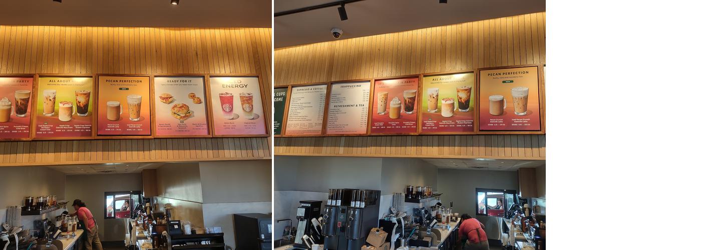 Starbucks Menu