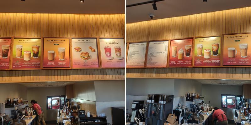 Starbucks Menu
