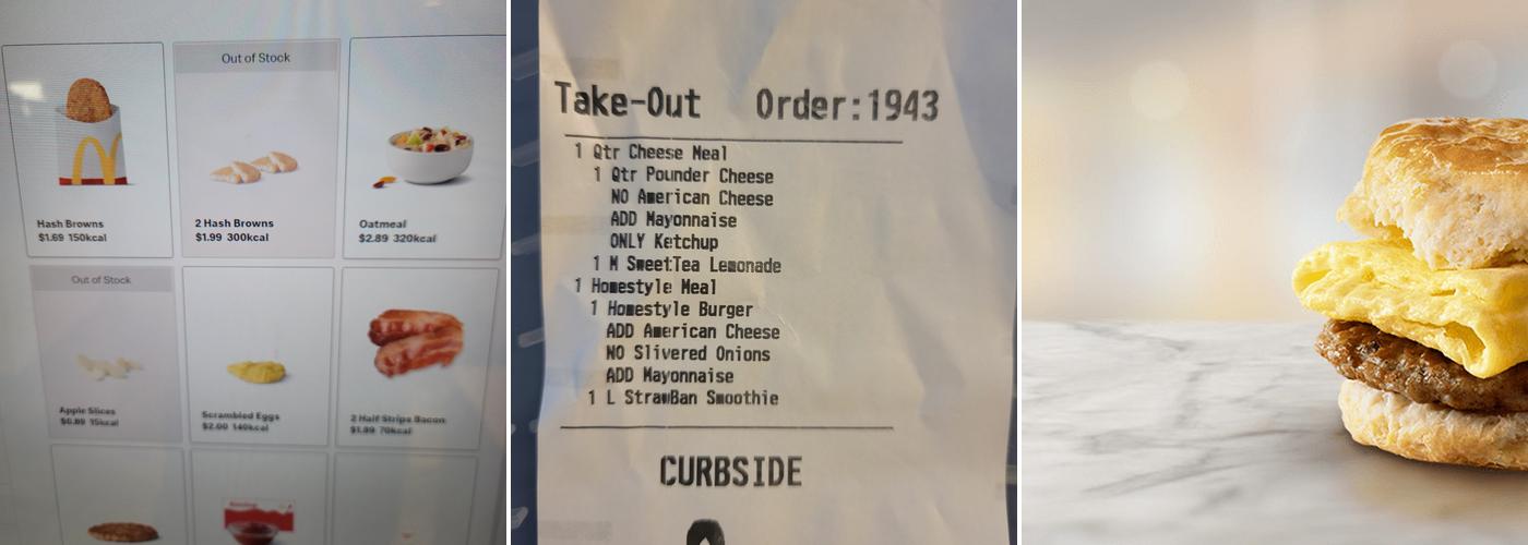 McDonald's Menu