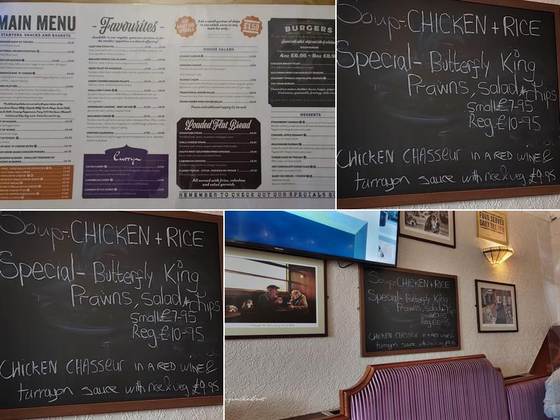 The Three Reasons Menu