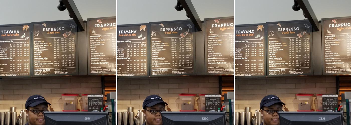 Starbucks Menu