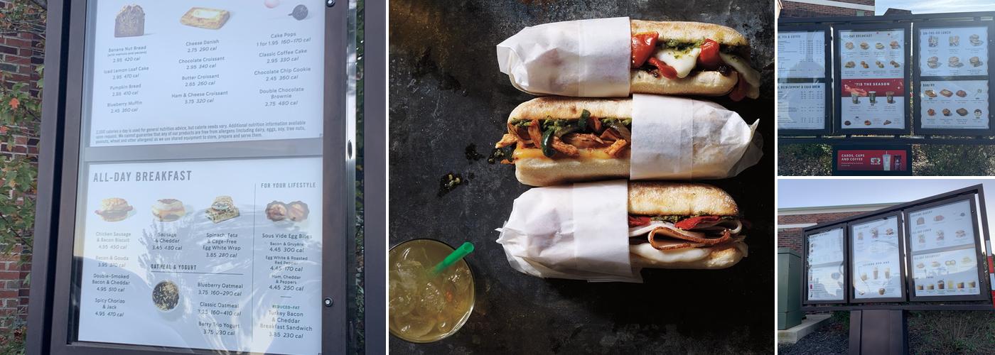 Starbucks Menu