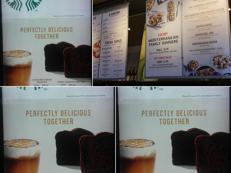 Starbucks Menu