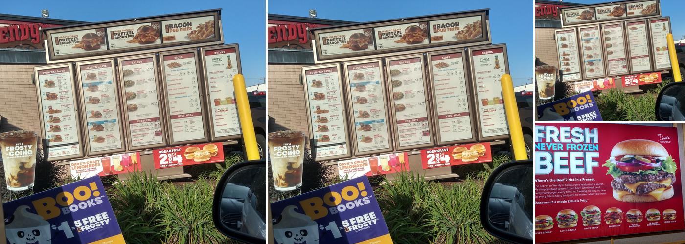 Wendy's Menu
