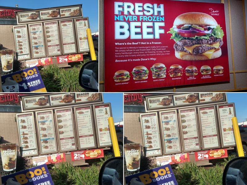 Wendy's Menu