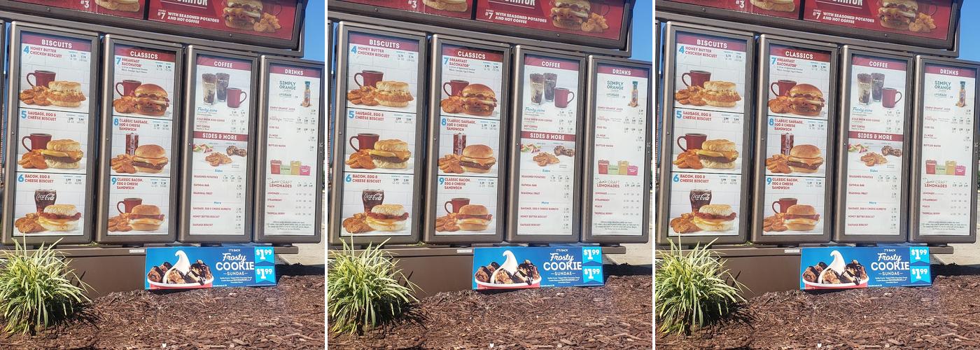 Wendy's Menu