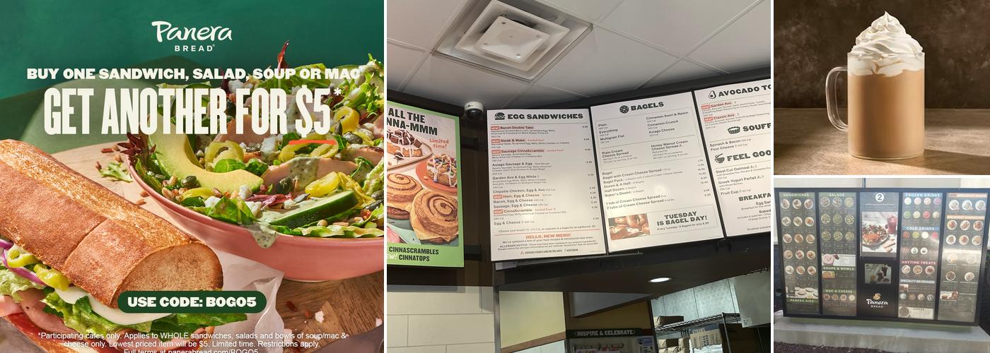 Panera Bread Menu