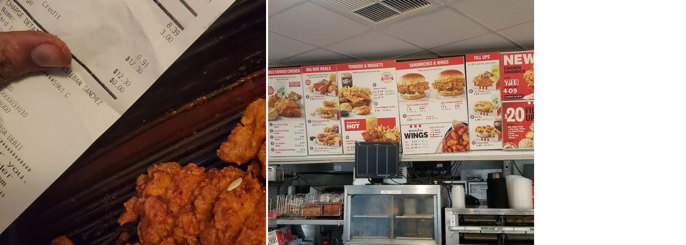 KFC Menu