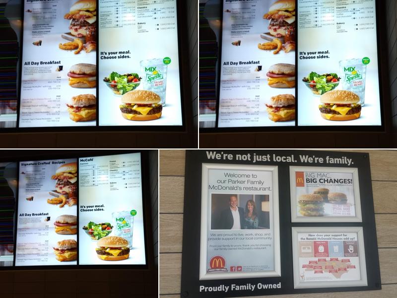 McDonald's Menu
