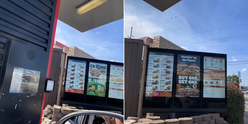 Burger King Menu