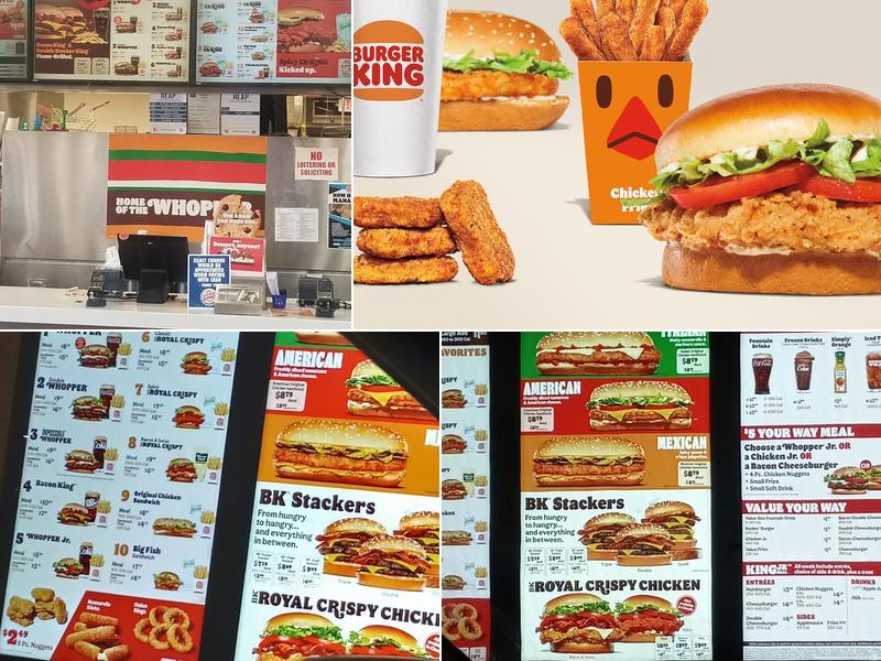 Burger King Menu