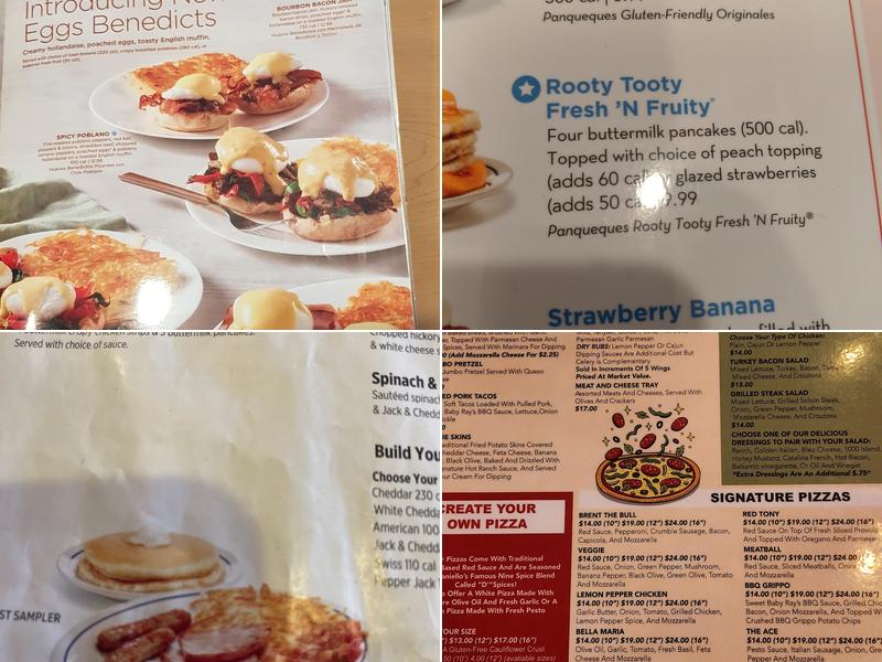 IHOP Menu