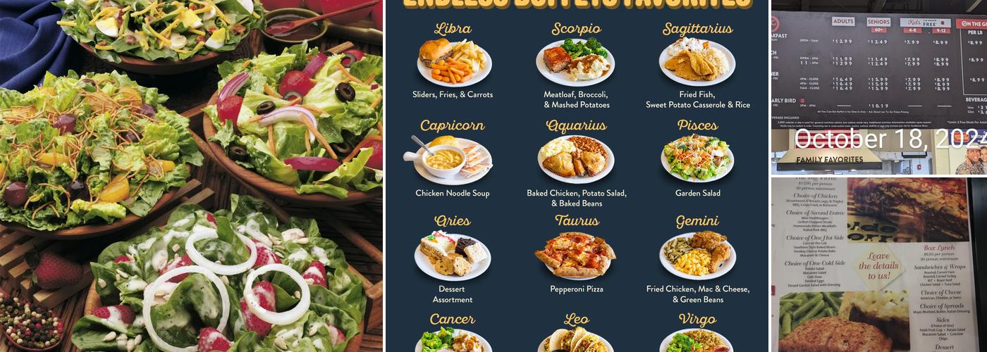 Golden Corral Buffet & Grill Menu