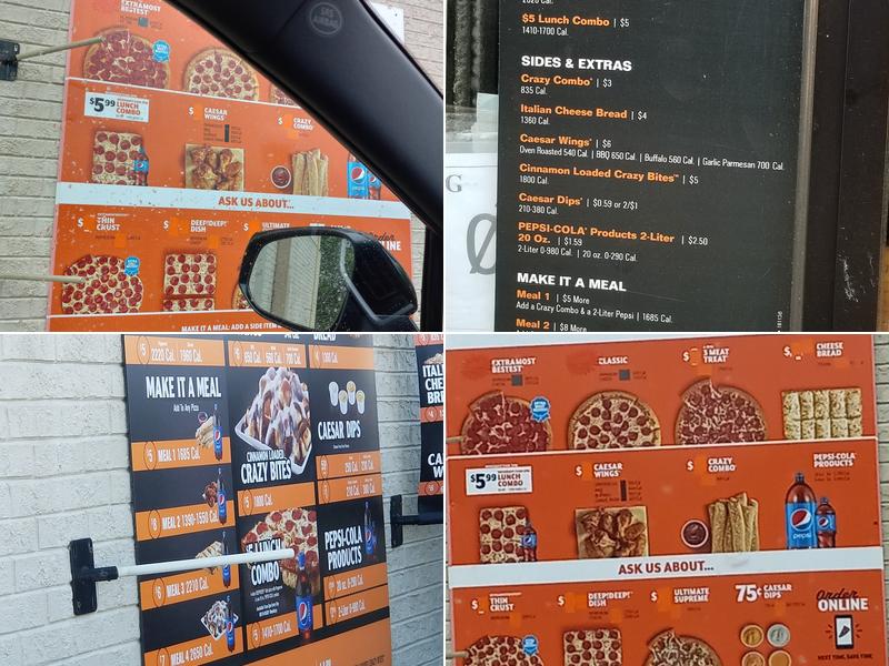 Little Caesars Pizza Menu