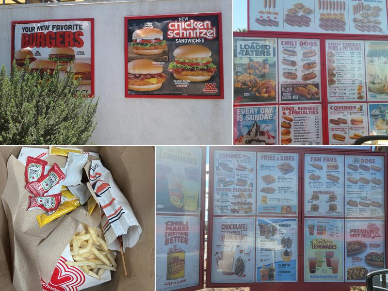 Wienerschnitzel Menu