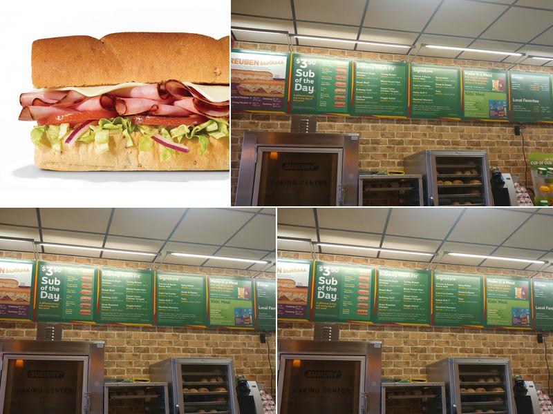 Subway Menu