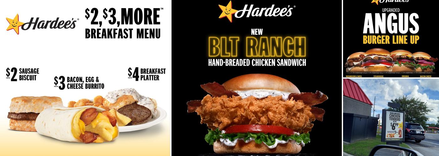 Hardee's Menu