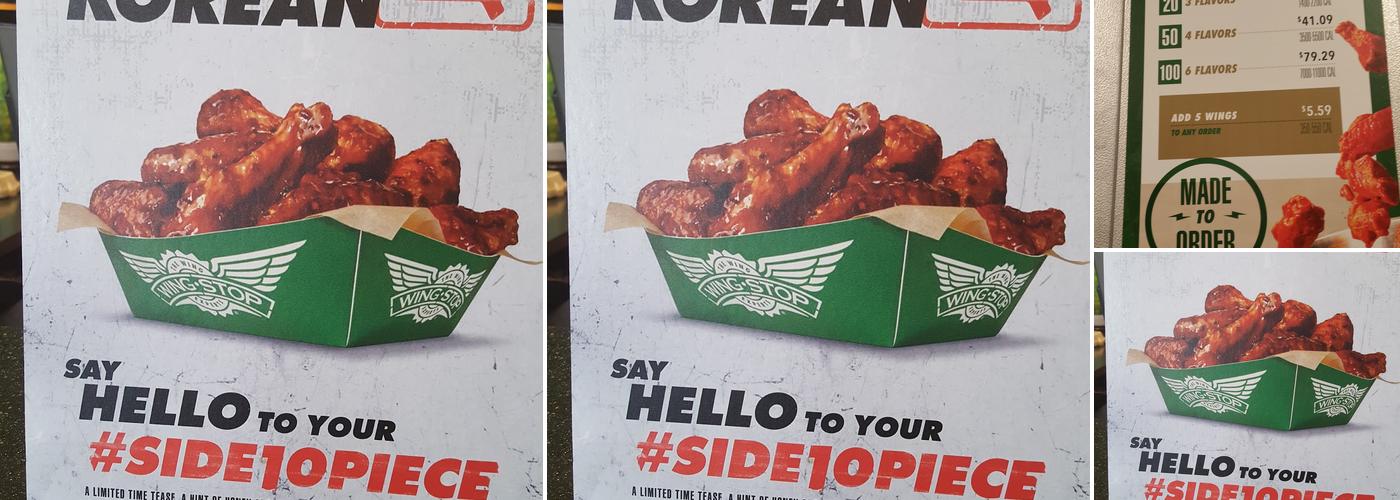 Wingstop Menu