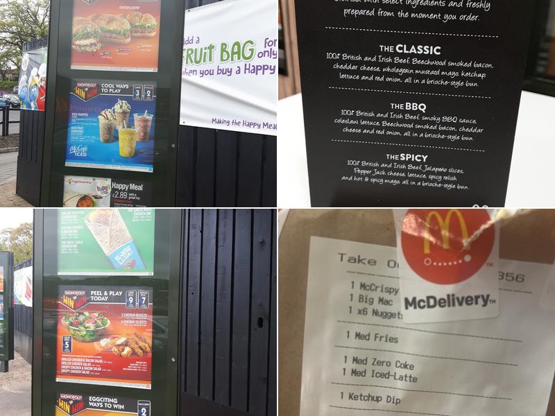 McDonald's Menu
