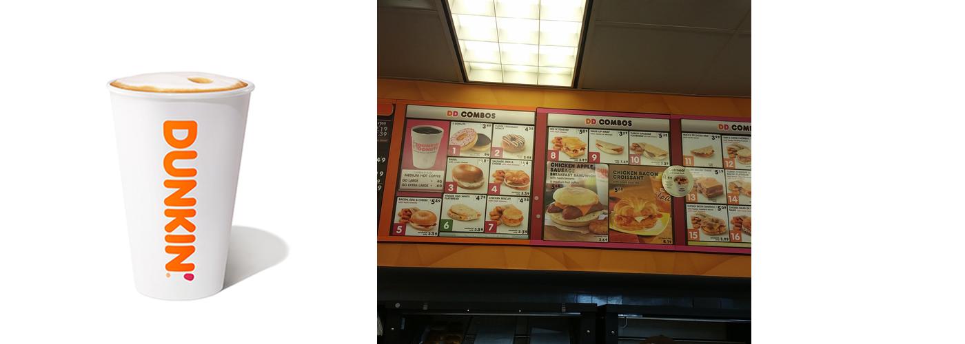 Dunkin' Menu