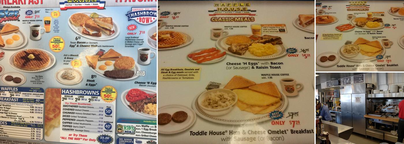 Waffle House Menu
