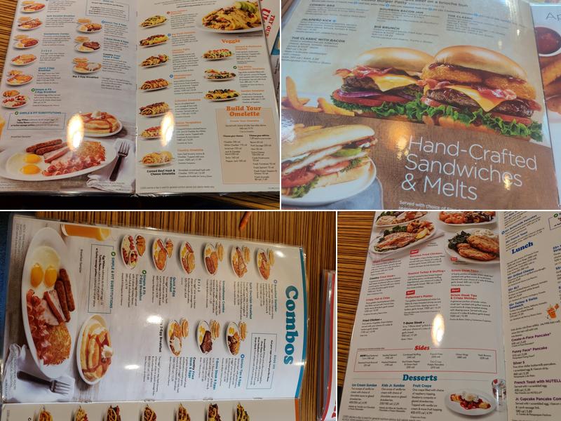 IHOP Menu