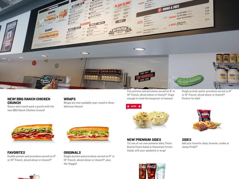 Jimmy John's Menu