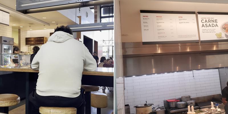 Chipotle Mexican Grill Menu