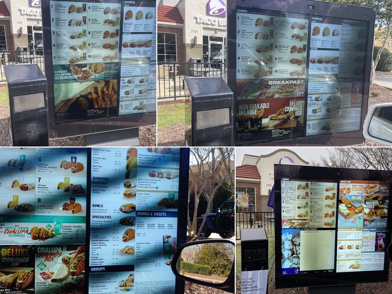 Taco Bell Menu