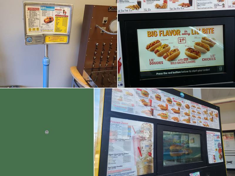 Sonic Drive-In Menu