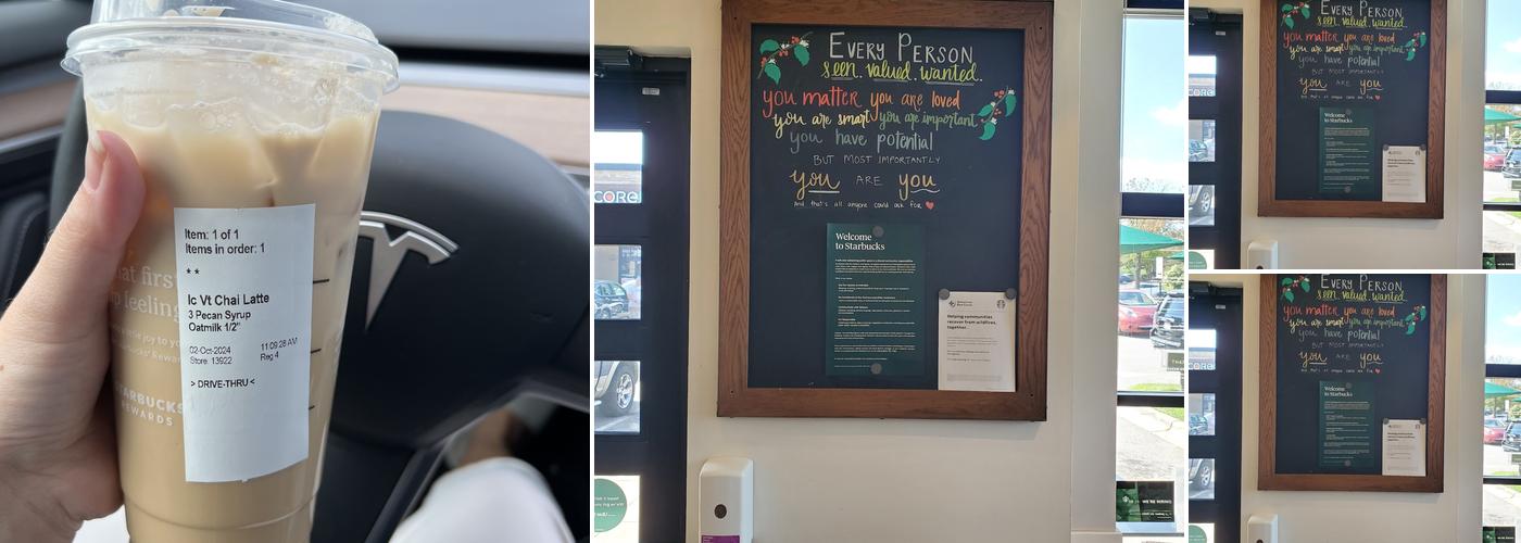 Starbucks Menu