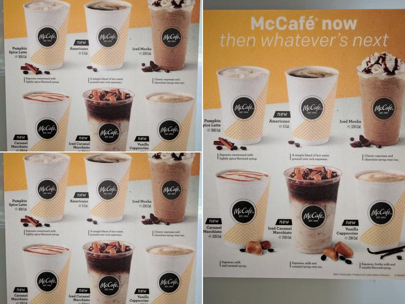 McDonald's Menu