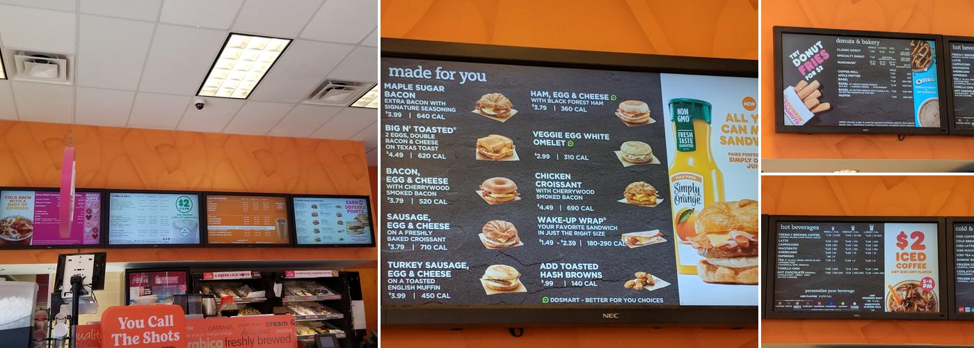 Dunkin' Menu