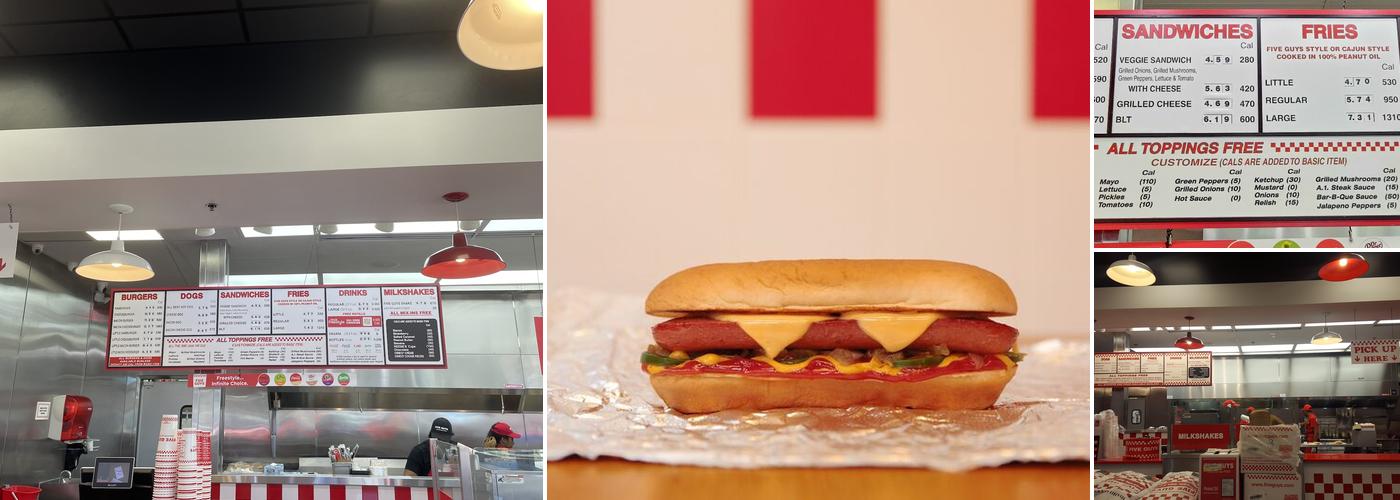 Five Guys Menu