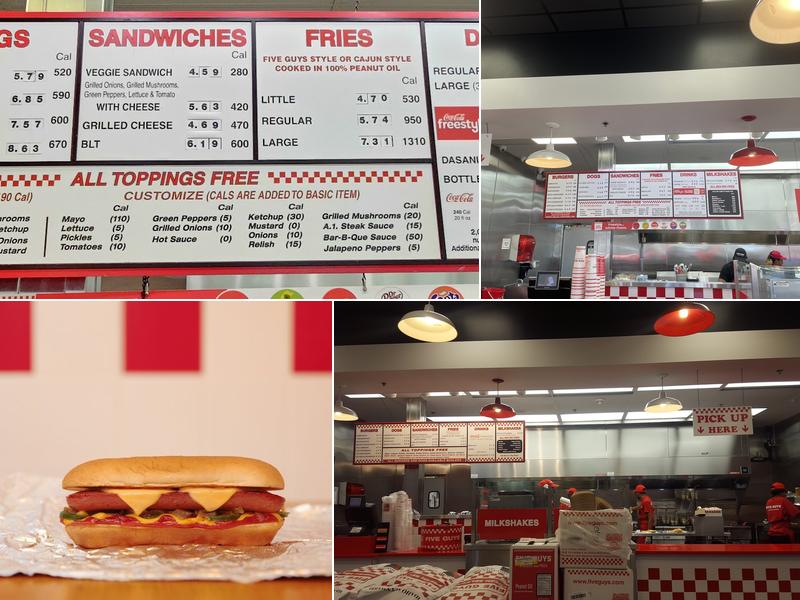 Five Guys Menu