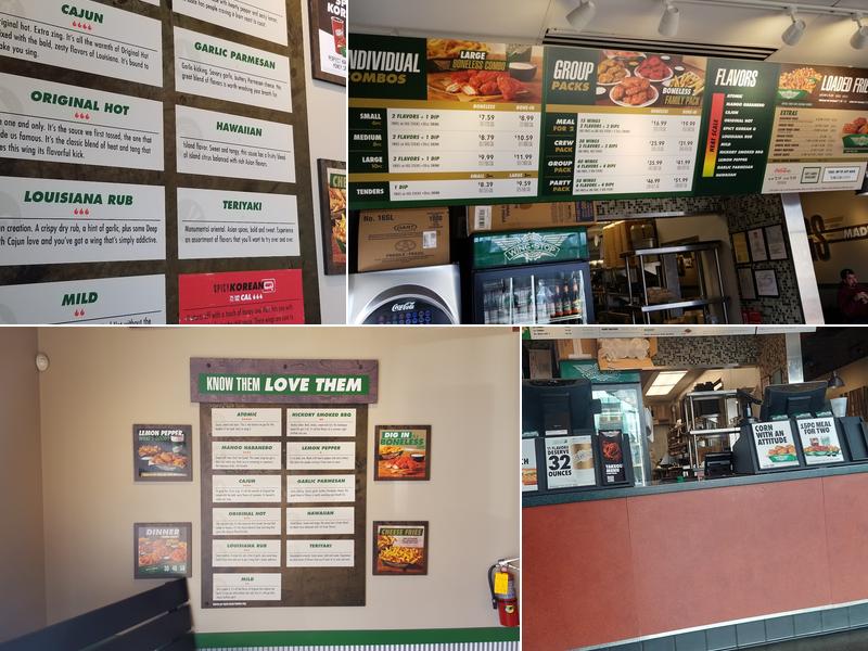 Wingstop Menu