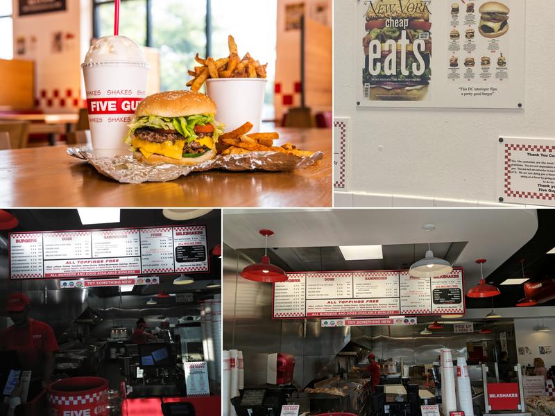 Five Guys Menu