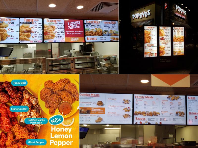Popeyes Louisiana Kitchen Menu