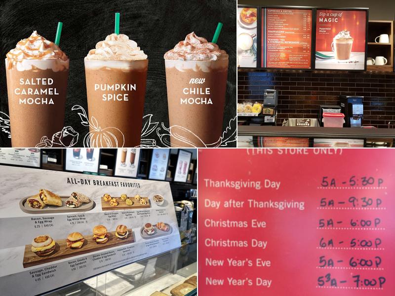 Starbucks Menu