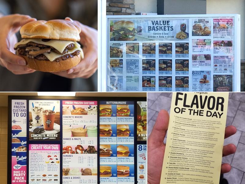 Culver’s Menu