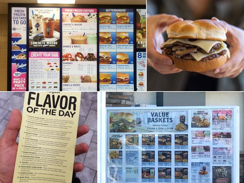 Culver’s Menu