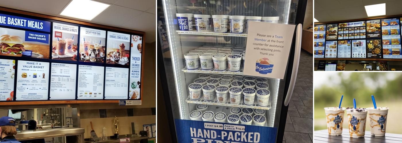 Culver’s Menu