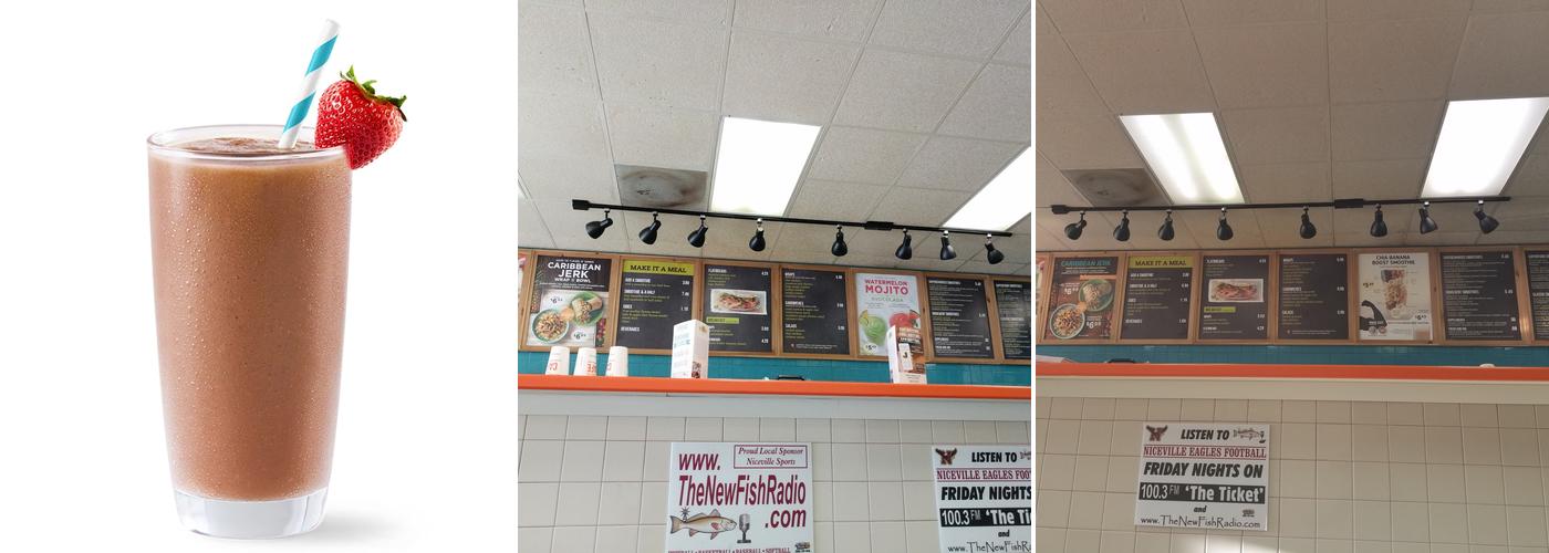 Tropical Smoothie Cafe Menu