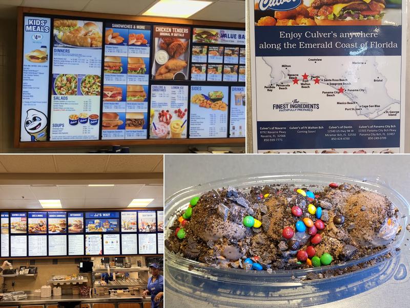 Culver’s Menu