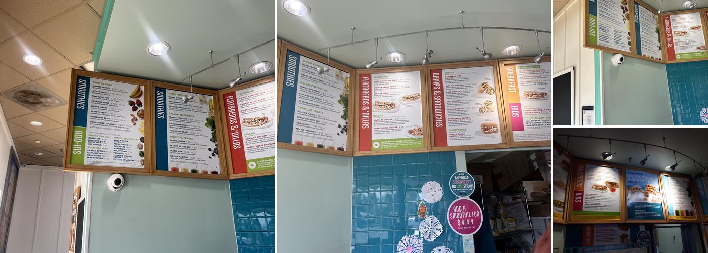 Tropical Smoothie Cafe Menu
