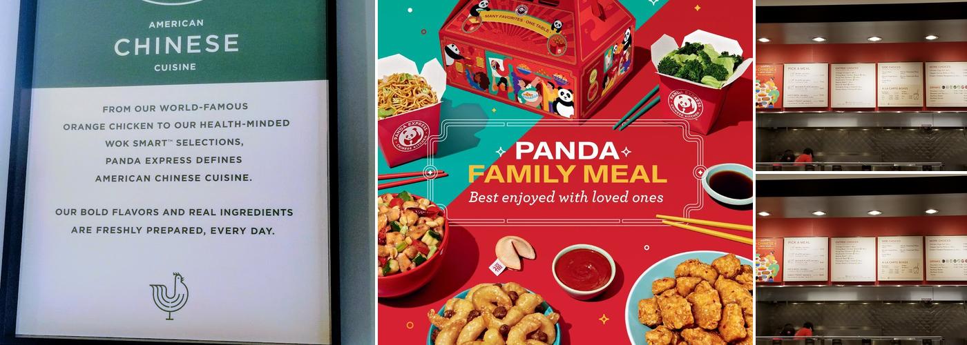 Panda Express Menu