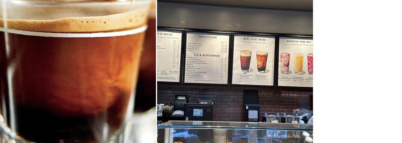 Starbucks Menu